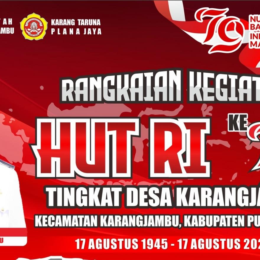 Desa Karangjambu Siap Meriahkan HUT RI ke-79 dengan Berbagai Kegiatan Menarik