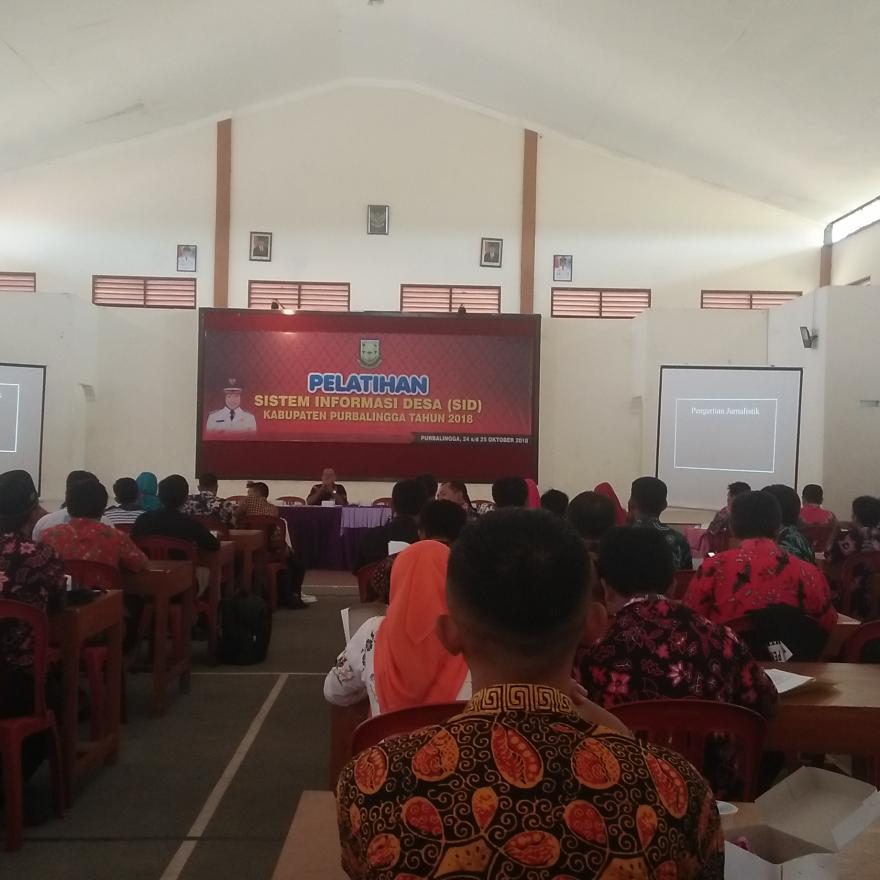 Pelatihan Sistem Informasi Desa (SID)