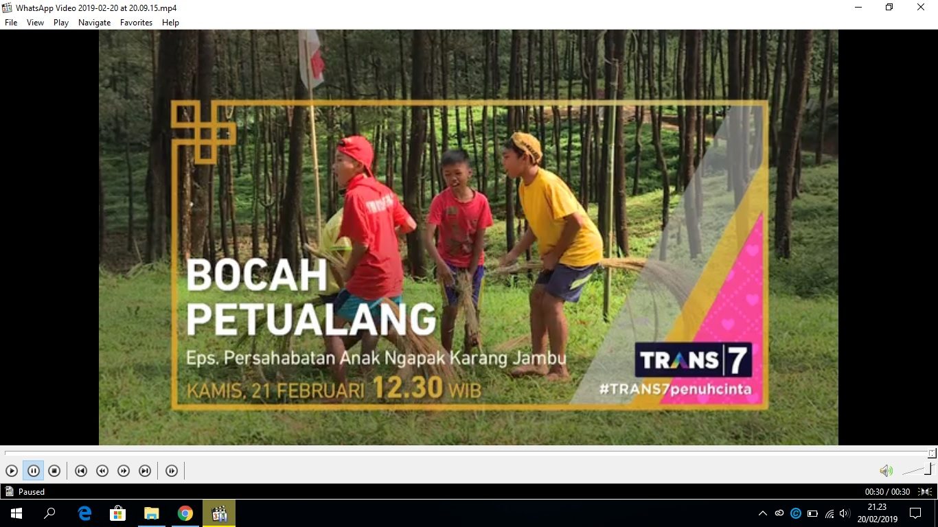 BOLANG KARANGJAMBU TAYANG