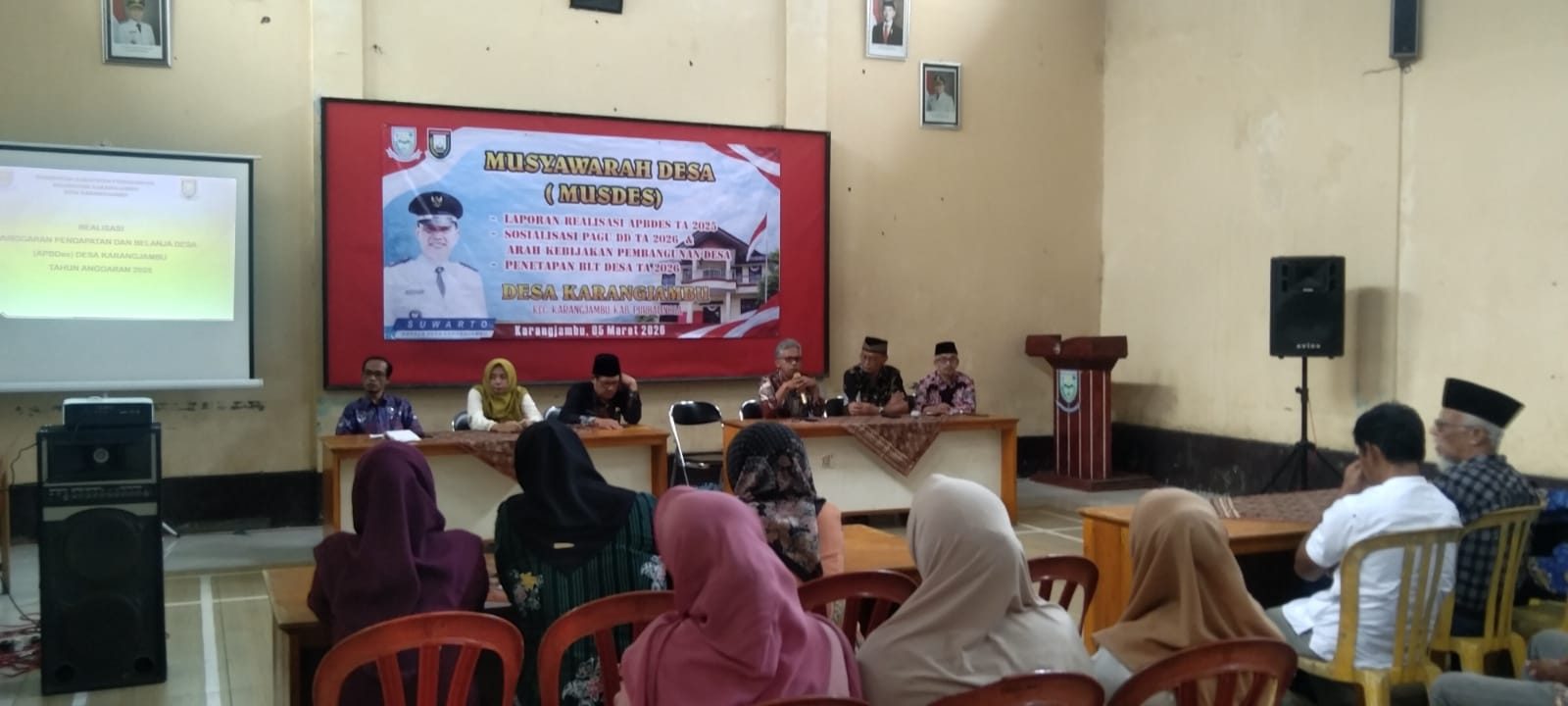 Pemdes Karangjambu Gelar Musyawarah Desa, Bahas Realisasi APBDes 2025 dan Arah Kebijakan Dana Desa 2026