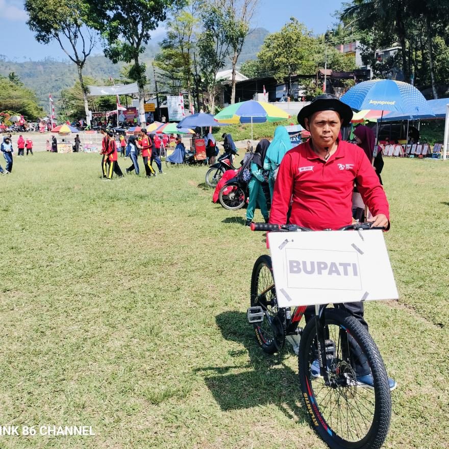 Dapat Doorprize Sepeda Gunung pada Acara Launching Implementasi Kurikulum Nasional 2024