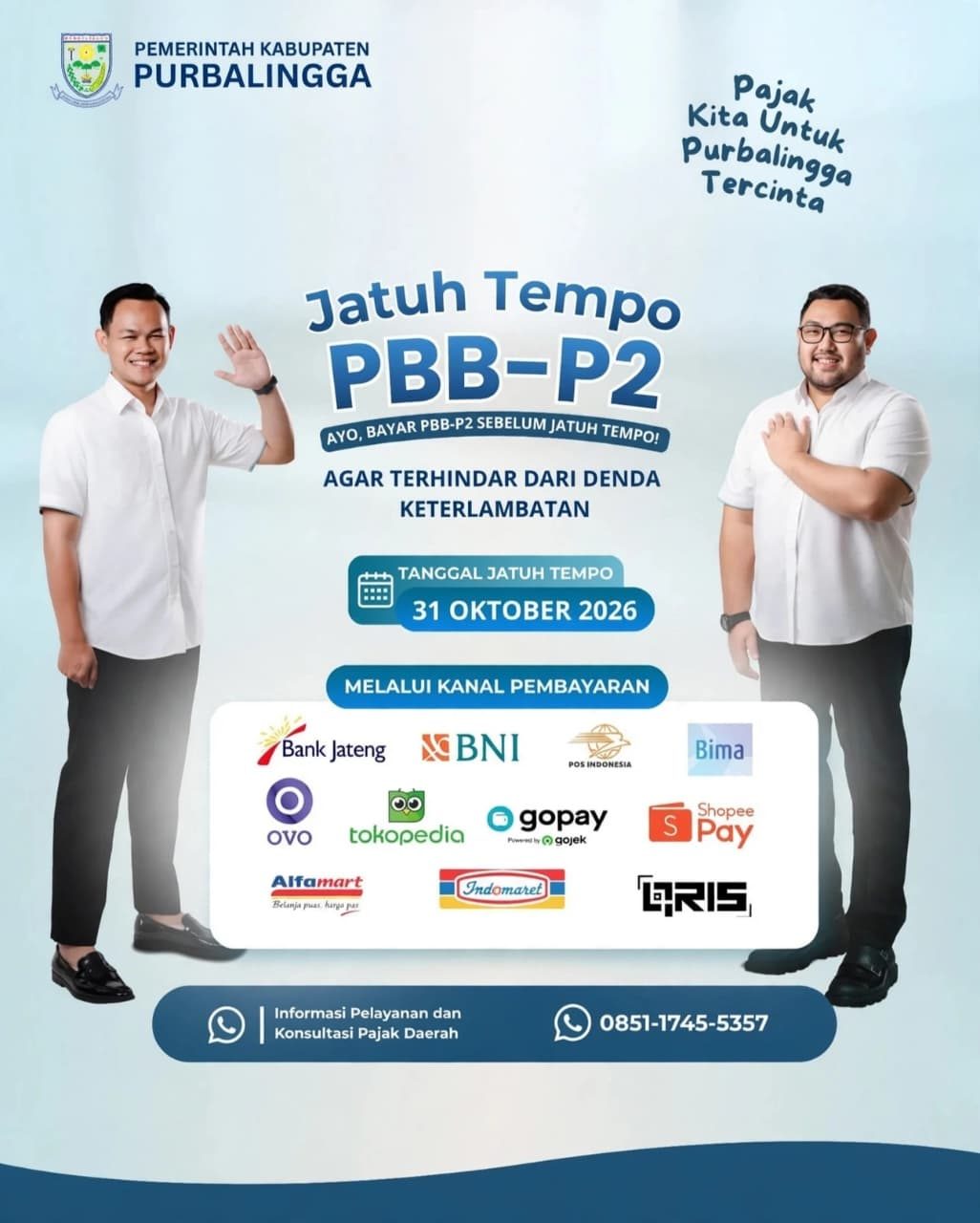 Jatuh Tempo PBB P2 Tahun 2026