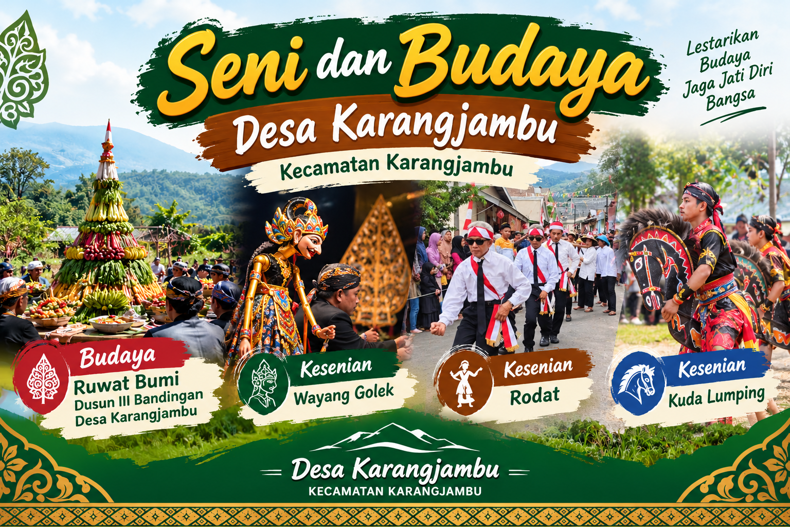 Seni, Budaya, dan Produk Lokal